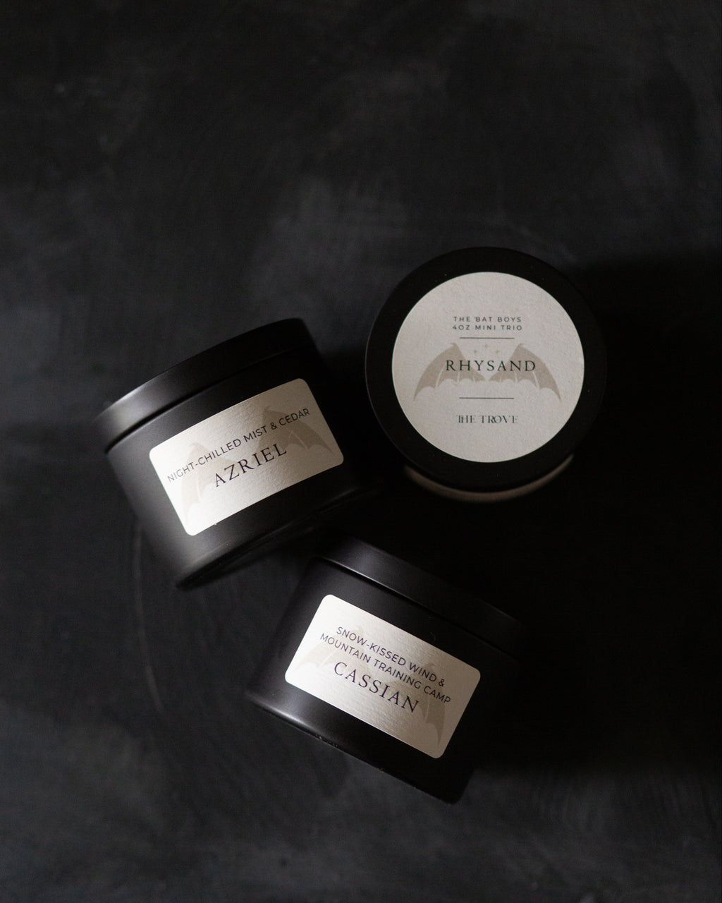 Bat Boys Mini Trio | 4oz Candle Set